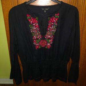 ZARA WOMAN PEASANT SHIRT SIZE SMALL